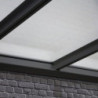 Pergola 13m² en aluminium noir + polycarbonate CIELO DCB Garden