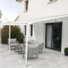 Pergola 13m² en aluminium blanc + polycarbonate CIELO DCB Garden
