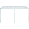 Pergola 13m² en aluminium blanc + polycarbonate CIELO DCB Garden