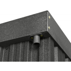 Armoire à outils Azione en acier galvanisé gris - City Garden