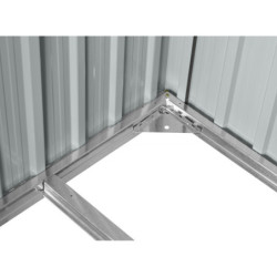 Armoire à outils Azione en acier galvanisé gris - City Garden