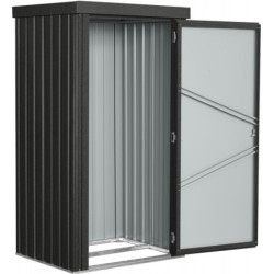 Armoire à outils Azione en acier galvanisé gris - City Garden