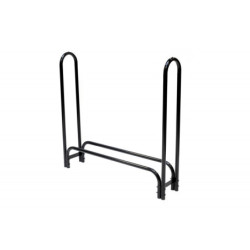 Porte-bûches en acier capacité 500kg noir 120cm - ShelterLogic