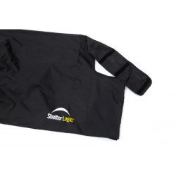 Porte-bûches en acier capacité 500kg noir 120cm - ShelterLogic