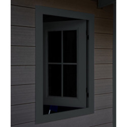 Fenêtre supplémentaire pour abri PREMIUM en bois composite Woodlife