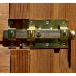 Abri en bois thermo traité 1,96m² Therma + plancher - HABRITA