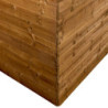 Abri en bois thermo traité 1,96m² Therma + plancher - HABRITA