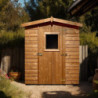 Abri en bois thermo traité 3,24m² Therma + plancher - HABRITA
