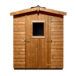 Abri en bois thermo traité 3,24m² Therma + plancher - HABRITA