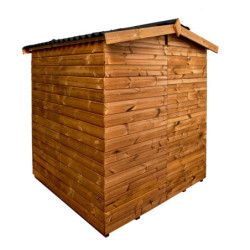Abri en bois thermo traité 3,24m² Therma + plancher - HABRITA