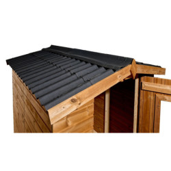 Abri en bois thermo traité 3,24m² Therma + plancher - HABRITA