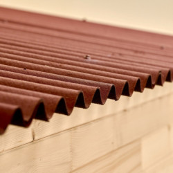 Abri de jardin en bois brut 5,04 avec plancher inclus - Habrita