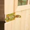 Abri de jardin en bois brut 5,83 avec madriers 20mm - Habrita