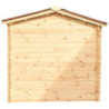 Abri de jardin en bois brut 4,28 avec madriers 28mm - Habrita