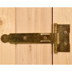 Abri de jardin en bois brut 9,58 avec madriers 28mm - Habrita