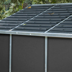 Abri de jardin 237x229cm en polycarbonate RUBICON Canopia by Palram