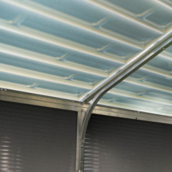 Abri de jardin 237x303cm en polycarbonate RUBICON Canopia by Palram