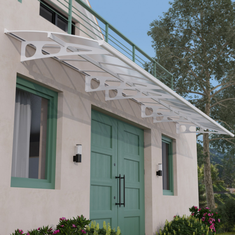 Marquise en polycarbonate 6mm Bordeaux™ 6690 - Palram - Canopia