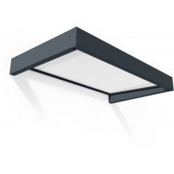 Marquise porte en acrylique blanc de 4mm Sophia™ 1600 - Canopia