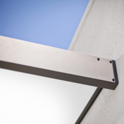 Marquise porte en acrylique blanc de 4mm Sophia™ 1600 - Canopia