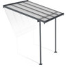 Pergola SIERRA 224x224cm en aluminium et polycarbonate 6mm Palram