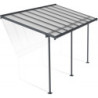 Pergola SIERRA 224x448m en aluminium et polycarbonate 6mm Palram