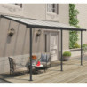 Pergola SIERRA 224x448m en aluminium et polycarbonate 6mm Palram