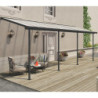 Pergola SIERRA 224x670cm en aluminium et polycarbonate 6mm Canopia