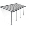 Pergola SIERRA 224x670cm en aluminium et polycarbonate 6mm Canopia