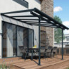 Pergola SIERRA 299x314cm en aluminium et polycarbonate 6mm Palram