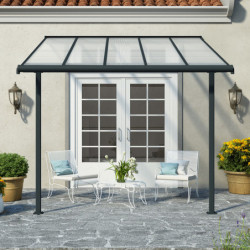 Pergola SIERRA 299x314cm en aluminium et polycarbonate 6mm Palram