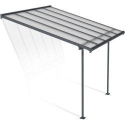 Pergola SIERRA 299x314cm en aluminium et polycarbonate 6mm Palram