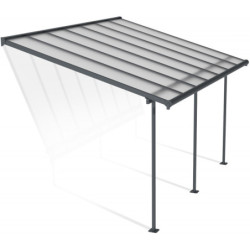 Pergola SIERRA 299x434cm en aluminium et polycarbonate 6mm Palram