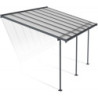 Pergola SIERRA 299x434cm en aluminium et polycarbonate 6mm Palram