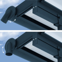 Pergola SIERRA 299x555cm en alu et polycarbonate 6mm Canopia by Palram