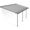 Pergola SIERRA 295x619cm en alu et polycarbonate 6mm Canopia by Palram
