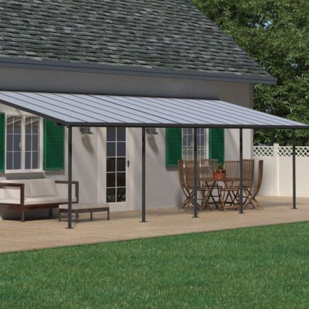 Pergola SIERRA 295x924cm en alu et polycarbonate 6mm Canopia by Palram
