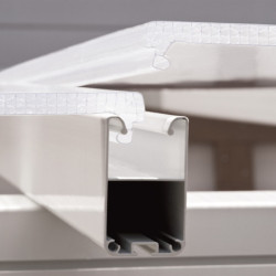 Véranda 300x305cm en aluminium blanc Sanremo Palram - Canopia