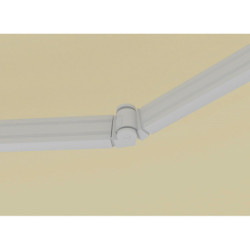 Store électrique retractable 4x3m coffre complet beige X-Metal