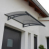 Marquise porte d'entrée grise AQUILA ™1500 – Palram - Canopia