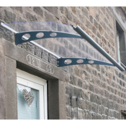 Marquise porte d'entrée transparente Garamond™1350 – Palram - Canopia