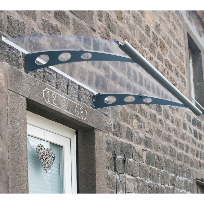 Marquise porte d'entrée transparente Garamond™1350 – Palram - Canopia