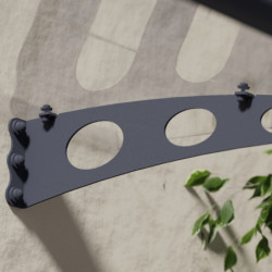 Marquise porte d'entrée transparente Garamond™1350 – Palram - Canopia