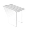 Pergola SIERRA 224x224cm en alu blanc et polycarbonate 6mm Palram