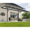 Pergola Feria 300x546cm en aluminium et polycarbonate 8mm Palram