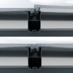 Pergola Feria 300x546cm en aluminium et polycarbonate 8mm Palram