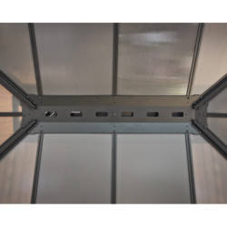 Pergola Dallas 422x422cm en alu et polycarbonate - Canopia by Palram