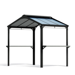 Pergola Dallas 422x422cm en alu et polycarbonate - Canopia by Palram