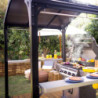 Pergola Dallas 422x422cm en alu et polycarbonate - Canopia by Palram
