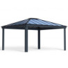 Pergola Dallas 422x483,7cm en alu et polycarbonate - Canopia by Palram
